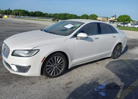 2017 Lincoln Mkz Hybrid Premiere z USA, uszkodzony, nr VIN 3LN6L5KU1HR631619